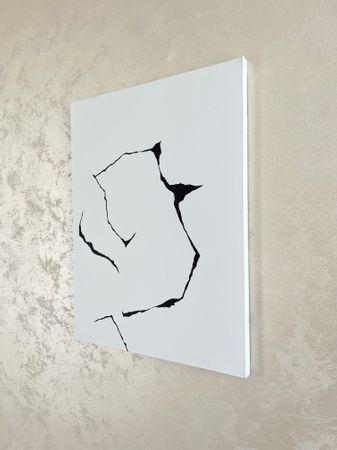 Лидия Жудро (Картина, живопись - 
                  45 x 60 см) ䷬cuì (из серии МА (間))