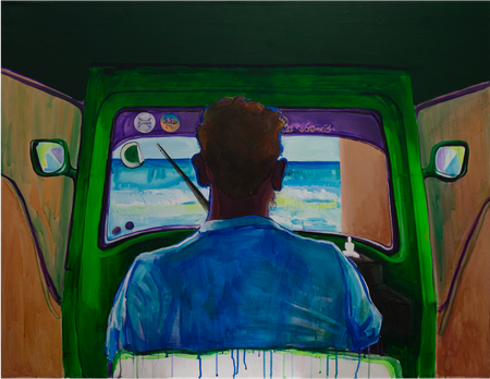 Анастасия Омельченко (Картина, живопись - 
                  110 x 80 см) Tuk Tuk 2