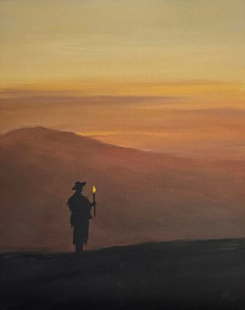 Александр Буданов (Авторская графика - 
                  40 x 50 см) Бескрайное