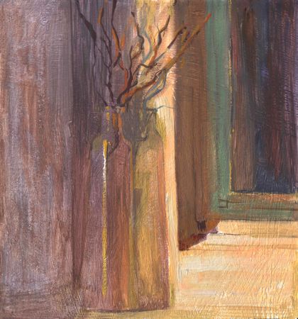 Саша Ярцева (Авторская графика - 
                  30 x 30 см) Ночное