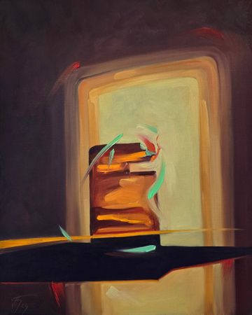 Александр Буданов (Авторская графика - 
                  40 x 50 см) Абстракция 105