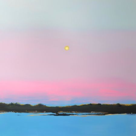 Анна Ганина (Картина, живопись - 
                  100 x 100 см) Calmness