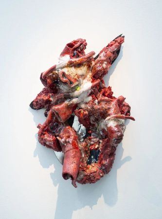 Даниил Антропов (Скульптура - 
                  40 x 60 см) Scultural mirror 1