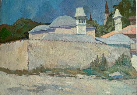 Елизавета Тульчинская (Авторская графика - 
                  49.3 x 35 см) Этюд