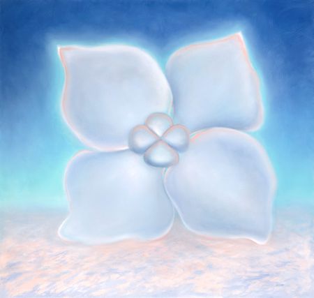 Елена Курочко (Картина, живопись - 
                  95 x 90 см) Hydrangea
