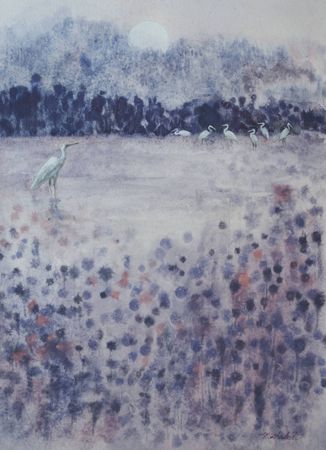 Заира Жабали (Авторская графика - 
                  33 x 43 см) Без названия