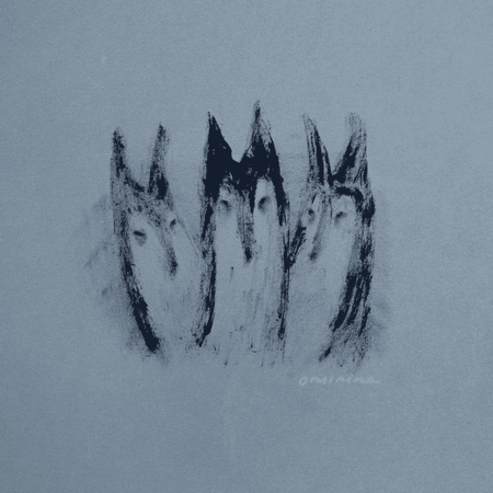 Ольга Минина (Авторская графика - 
                  30 x 30 см) Мы — Рядом #1