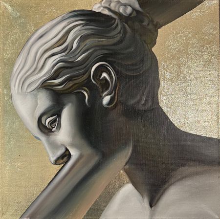 Наталья Гудович (Картина, живопись - 
                  40 x 40 см) Cassandra