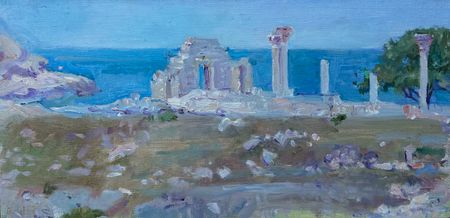 Екатерина Потапова (Картина, живопись - 
                  30 x 20 см) Херсонес