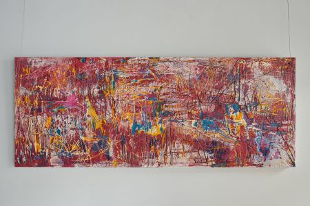 Кирилл Басалаев (Картина, живопись - 
                  250 x 100 см) Без Названия КВ