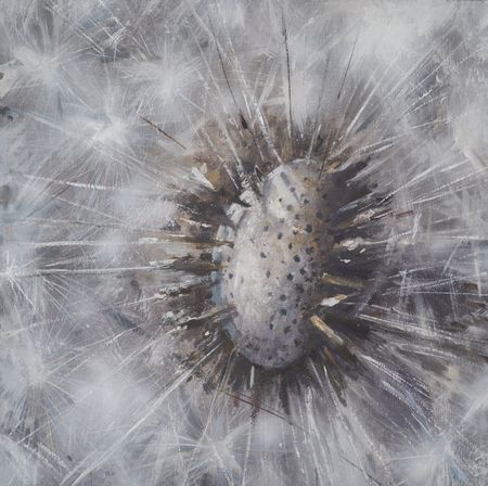 Людмила Пономарева (Картина, живопись - 
                  50 x 50 см) Одуванчик