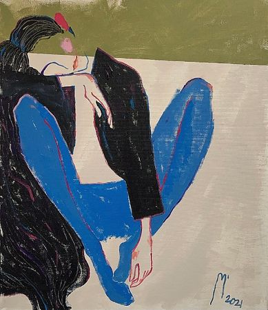 Максим Савва (Картина, живопись - 
                  60 x 70 см) Сон после наркоза номер 5