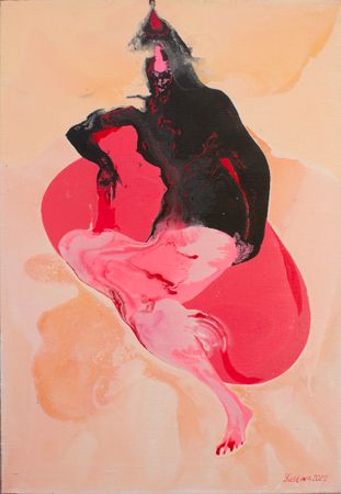 Юстина Комиссарова (Картина, живопись - 
                  40 x 60 см) Метаморфозы тела
