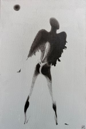 Нина Григель (Картина, живопись - 
                  40 x 60 см) Твой ангел-хранитель