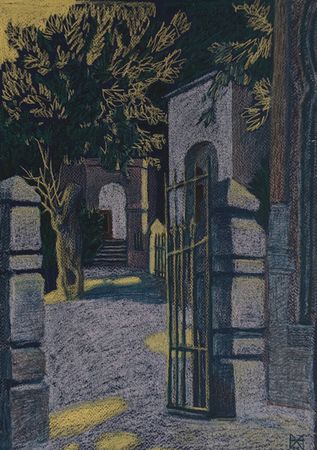 Анастасия Мотина (Авторская графика - 
                  28 x 41 см) Стамбул