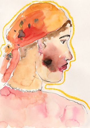 Юлия Шабанова (Авторская графика - 
                  21 x 29.7 см) Графика