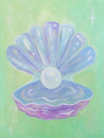 Ира Пенкина (Картина, живопись - 
                  40 x 50 см) Ракушка