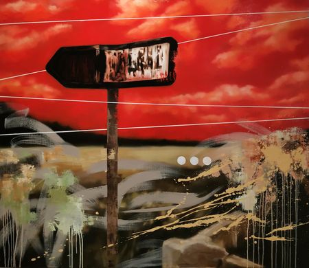 Денис Шевчук (Картина, живопись - 
                  150 x 130 см) Crossroads