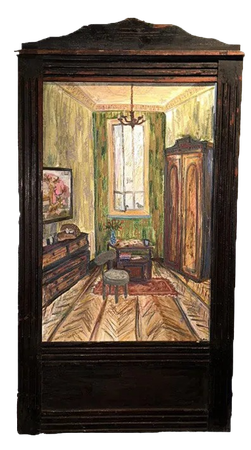 Катя Афонина (Авторская графика - 
                  52 x 93 см) Аналоговый сигнал
