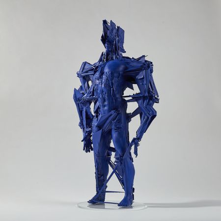 Кирилл Рейв (Скульптура - 
                  20 x 55 см) Titan LP. Blue