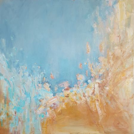 Мария Кузина (Картина, живопись - 
                  100 x 100 см) Ценность