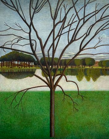 Иван Афонский (Авторская графика - 
                  25 x 32 см) Дерево