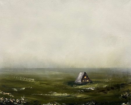 Ксения Константинова (Картина, живопись - 
                  50 x 40 см) Точка выбора