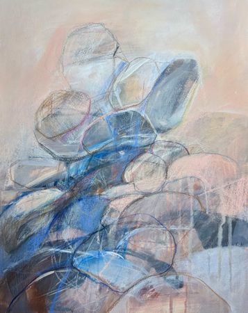 Анжела Осипова (Авторская графика - 
                  30 x 40 см) Устойчивая композиция