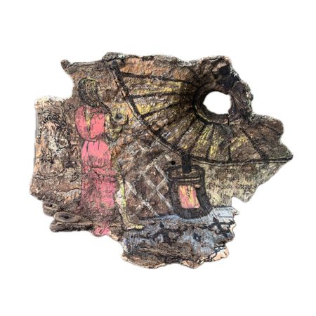 Антонина Осипенко (Объект - 
                  37 x 25 см) Красный шатёр