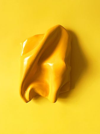 Полина Мотовилова (Объект - 
                  35 x 22 см) Барельеф "Сочный лимон"