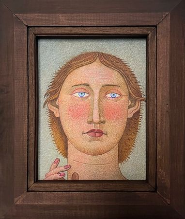 Иван Афонский (Авторская графика - 
                  22 x 26 см) Портрет