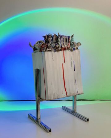 Маро Микоян (Инсталляция - 
                  40 x 55 см) Zero Waste