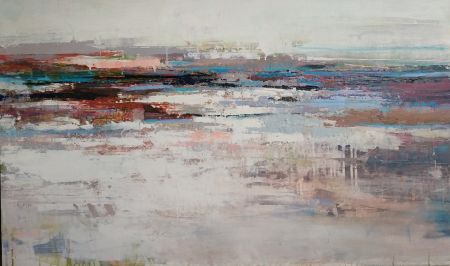 Виктория Шворень (Картина, живопись - 
                  100 x 60 см) Таяние