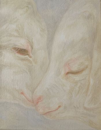 Ева Гец (Картина, живопись - 
                  24 x 30 см) БРАТИК