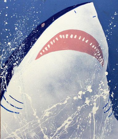 Яков Хомич (Авторская графика - 
                  50 x 70 см) Всплеск 2