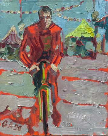 Анна Голубь (Картина, живопись - 
                  20 x 25 см) Побег