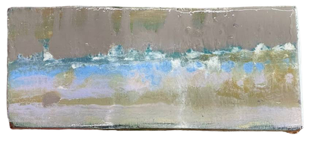 Борис Чайка (Картина, живопись - 
                  16 x 7 см) Без названия