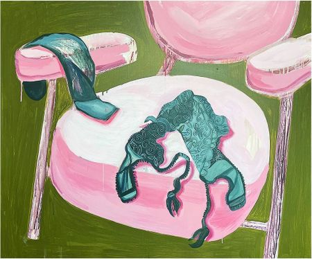Ника Рубинштейн (Картина, живопись - 
                  120 x 100 см) I smell sex in here. Underwear.