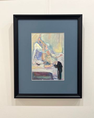 Мария Волкова (Авторская графика - 
                  32 x 38.5 см) После карнавала. Эскиз