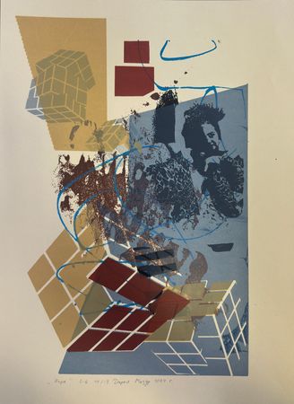 Дарья Мазур (Графика печатная - 
                  27.5 x 44 см) Игра