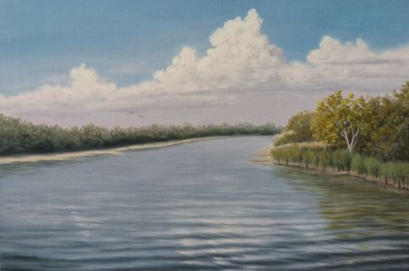 Елена Истомина (Картина, живопись - 
                  60 x 40 см) Начало лета