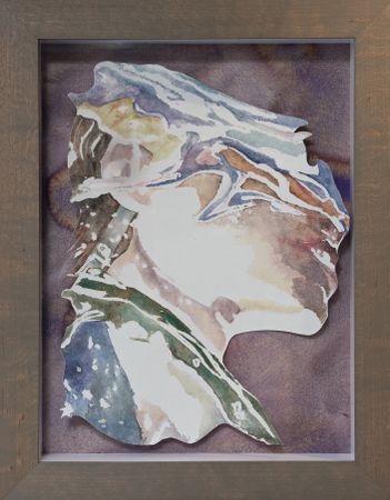 Саша Пучкова (Картина, живопись - 
                  34 x 45 см) Ответ звёздного странника
