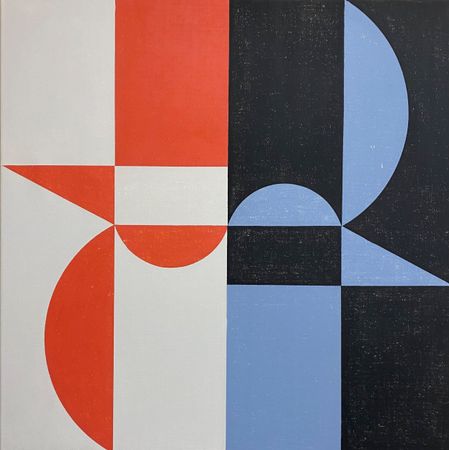 Юрий Ростиславский (Картина, живопись - 
                  70 x 70 см) Из серии "Антиподы"