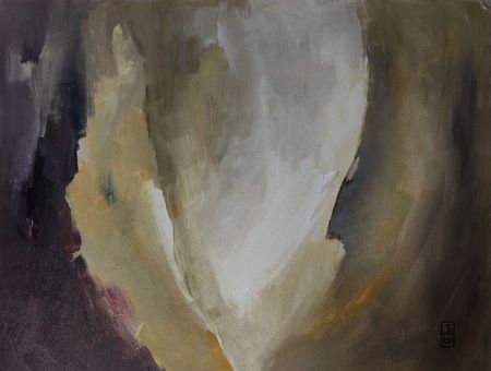 Женя Шарвина (Авторская графика - 
                  40 x 30 см) Форма ничего №6