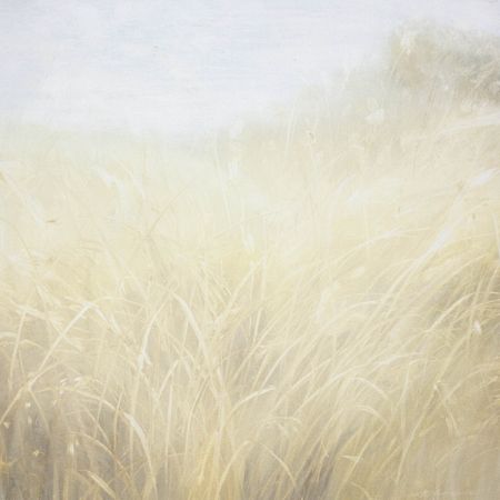 Татьяна Прокшина (Картина, живопись - 
                  80 x 80 см) Травы 260131. Петербуржский жёлтый