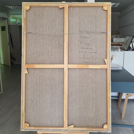 Ася Багаева (Картина, живопись - 
                  90 x 130 см) Рупор