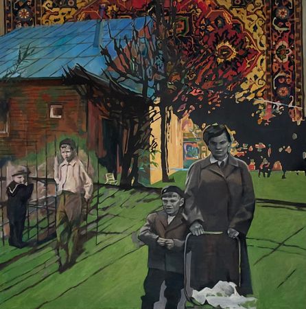 Екатерина Воронкова (Картина, живопись - 
                  130 x 130 см) Memory Fragments