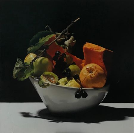 Дмитрий Цукан (Картина, живопись - 
                  40 x 40 см) Тайна осени