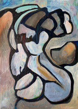 Екатерина Уварова (Картина, живопись - 
                  50 x 70 см) Форма
