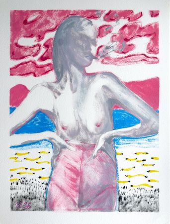 Илья Филатов (Авторская графика - 
                  31 x 41 см) #2